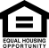 equal housing opportunity house